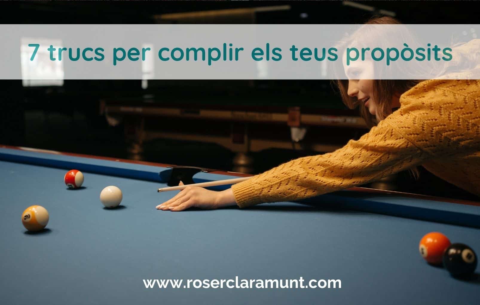 4 estratègies clau per aconseguir els bons propòsits d'una vegada per sempre - blog Roser Claramunt